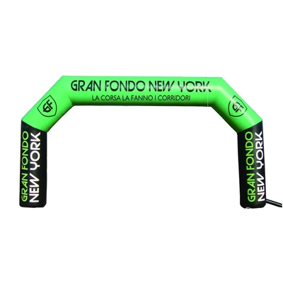 Cina fabbrica originale a basso prezzo pubblicità all'aperto evento natalizio luce a LED gonfiabile porta d'ingresso arco per la decorazione