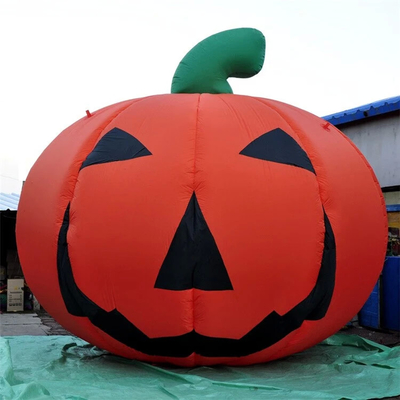 Parata all'aria aperta Pallone gonfiabile a elio di zucca per Halloween Pallone gonfiabile per il festival