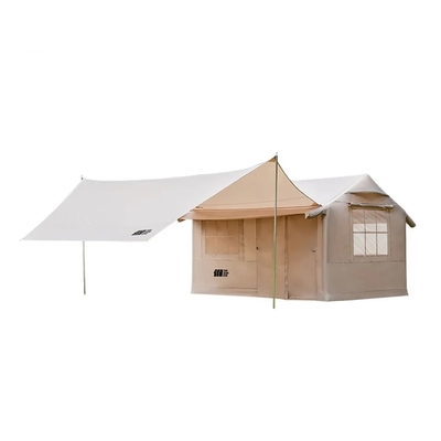 Tenda da campeggio gonfiabile per famiglie all'aperto 5-8 persone impermeabile Oxford per picnic e escursioni