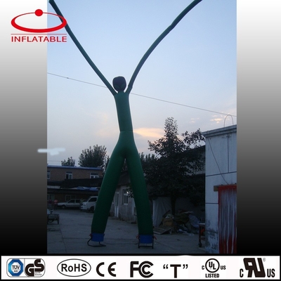 Pubblicità Ballerina gonfiabile Ballerina d'aria Ballerina del cielo con logo stampato Porta dell'arco di gara