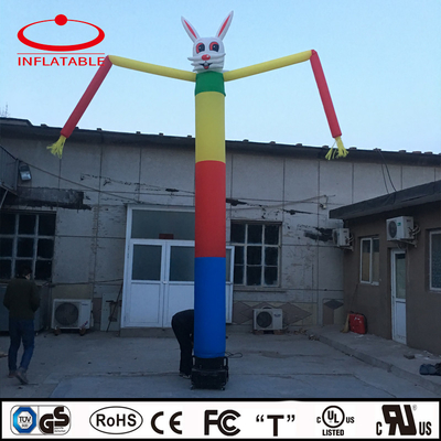 Pubblicità Ballerina gonfiabile Ballerina d'aria Ballerina del cielo con logo stampato Porta dell'arco di gara