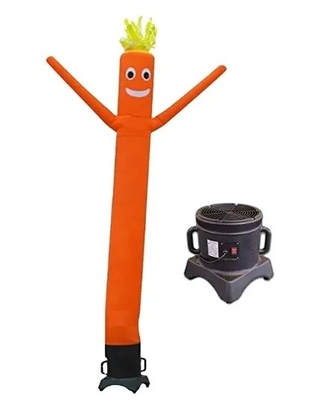Personalizzazione 10ft 20ft Pubblicità Tubo gonfiabile uomo soffiare su gigante braccio ondeggiante mosca ragazzo ondeggiante pupazzo con soffiatore