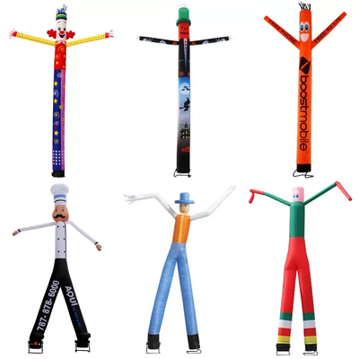 Air Waving Inflatable Sky Dancer Cartoon Personato Bamboletta a mano