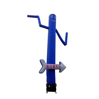 Cartoon 20ft Air Dancer Tube Man Agitando Pubblicità Bamboletta a mano gonfiabile