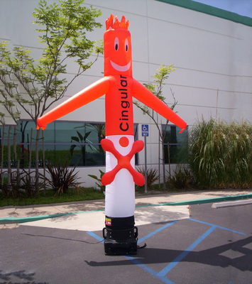 3M Custom Air Dancers Inflatabile Tube Man Single Leg Digital Printing