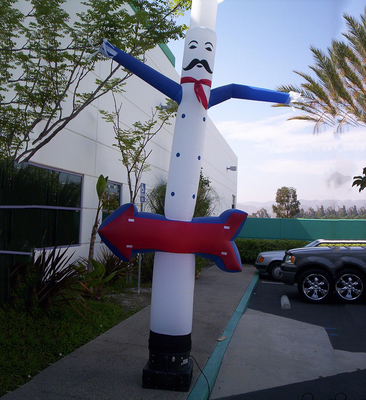 PVC gonfiabile Air Dancer agitando fiamma gonfiabile Pubblicità Tube Man