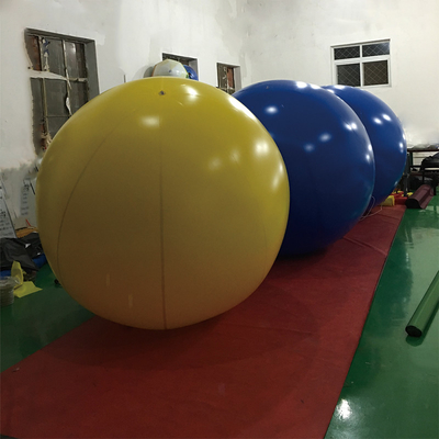 Illuminazione a led di alta qualità palloncino gonfiabile per appendere, sfera galleggiante gonfiabile per la pubblicità in vendita