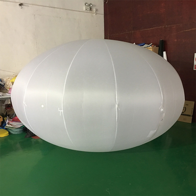 Logo personalizzato di alta qualità stampa completa pubblicità all'aperto elio pvc gonfiabile con luce