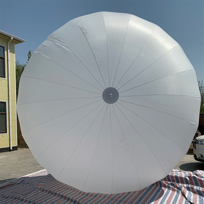 Logo personalizzato di alta qualità stampa completa pubblicità all'aperto elio pvc gonfiabile con luce