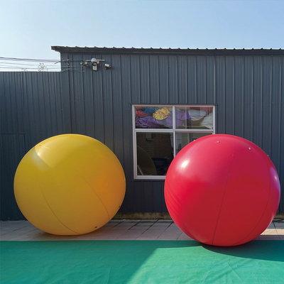Grandi sfere illuminate sfere gonfiabili luce LED globo di elio per la parata pubblicitaria