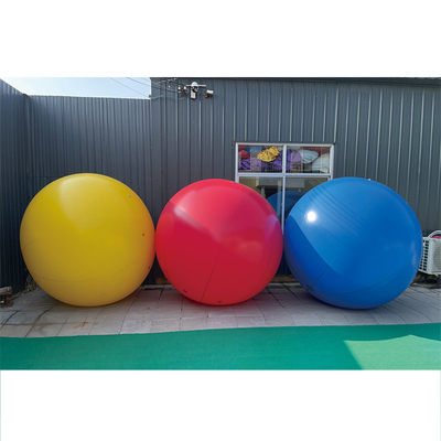 Grandi sfere illuminate sfere gonfiabili luce LED globo di elio per la parata pubblicitaria