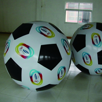 Vendita calda Pvc gigante gonfiabile pallone di elio Pvc bianco con logo e luce a led