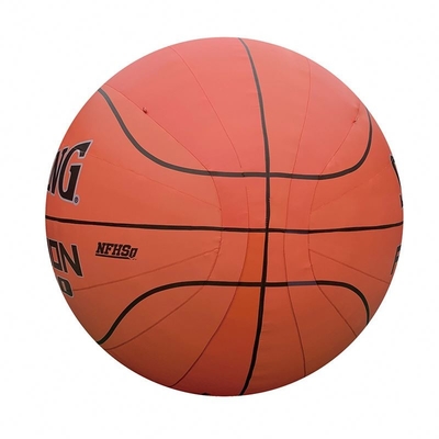 Pvc impermeabile gonfiabile 2 m basket pubblicità con soffiatore gonfiabile galleggiante pallone pubblicitario