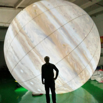 PVC gonfiabile Venere pianeta appeso gonfiabile otto pianeti illuminato sistema solare palloncino per la decorazione