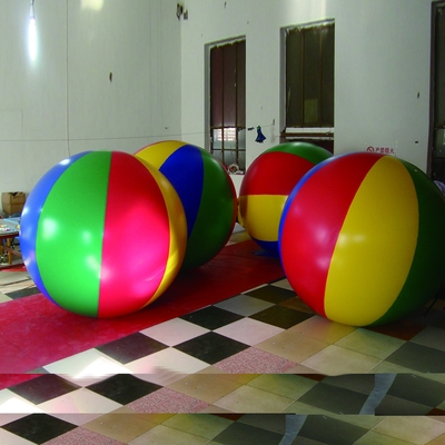 Balone a elio gigante che cambia colore, pallone gonfiabile illuminante per la pubblicità