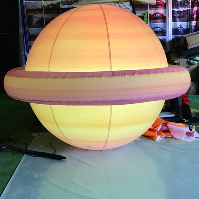 Balone a elio gigante che cambia colore, pallone gonfiabile illuminante per la pubblicità