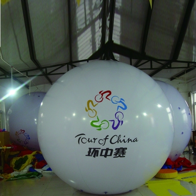Pvc gonfiabile, sigillato ad aria, pallone a elio con logo pubblicitario