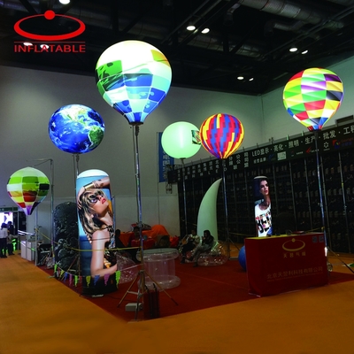Nuovo prodotto Sky Giant Big Ball Pubblicità Illuminazione a LED Pvc Pallone gonfiabile Elio Pallone planetario per decorazioni di eventi