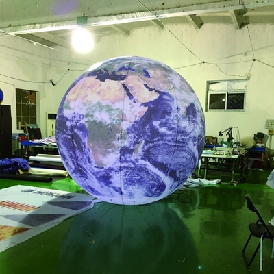 Pallone gonfiabile gigante bandiera pallone di elio volante bandiera gonfiabile pallone con luce Led