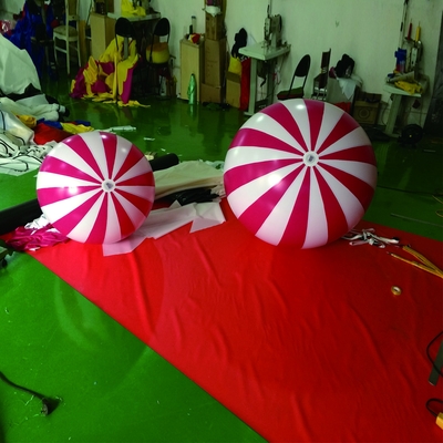Balone volante a sfera gigante per la pubblicità Balone ad elio personalizzato per eventi sportivi