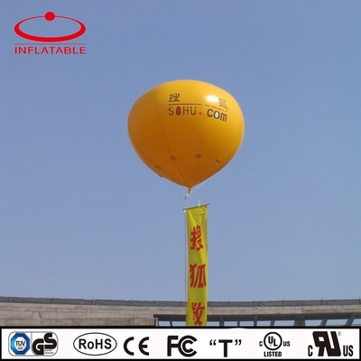 Personalizzato Forma di goccia gigante Pallone gonfiabile Pubblicità Illuminazione gonfiabile Pvc Pallone di elio
