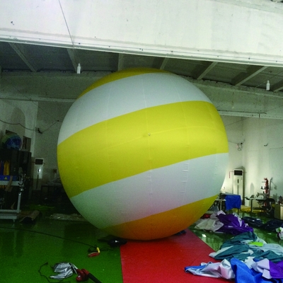 Illuminazione a led di alta qualità palloncino gonfiabile per appendere, sfera galleggiante gonfiabile per la pubblicità in vendita