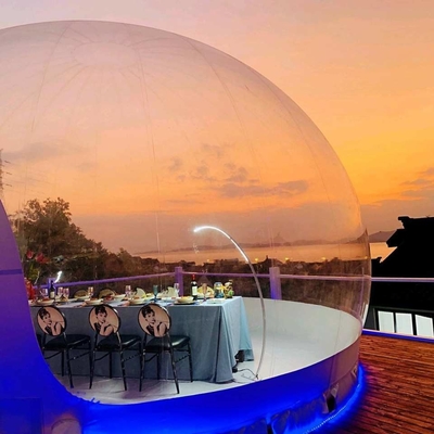 Casa di bolle chiara 3 metri Cupola di palloncino gonfiabile per bambini o adulti Feste dalla fabbrica di tende gonfiabili