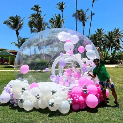 Festa all'aria aperta Tenda gonfiabile trasparente Igloo Affitto Tenda bubble dome chiara Tenda gonfiabile bubble balloon Casa per bambini