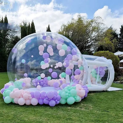 Festa all'aria aperta Tenda gonfiabile trasparente Igloo Affitto Tenda bubble dome chiara Tenda gonfiabile bubble balloon Casa per bambini