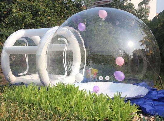 Festa all'aria aperta Tenda gonfiabile trasparente Igloo Affitto Tenda bubble dome chiara Tenda gonfiabile bubble balloon Casa per bambini