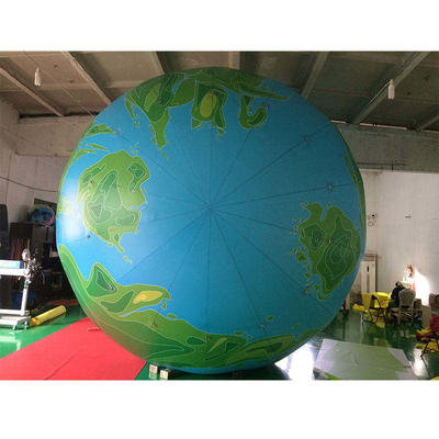 Vendita calda spazio tematico festa decorazione grande pianeta gonfiabile in PVC per la decorazione