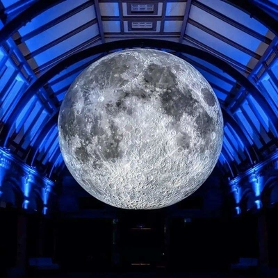 Vendita a caldo Led Light Gigante Pallone lunare gonfiabile Palloni gonfiabili per decorazioni di eventi
