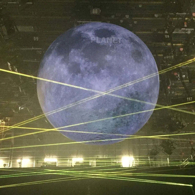 Vendita a caldo Led Light Gigante Pallone lunare gonfiabile Palloni gonfiabili per decorazioni di eventi