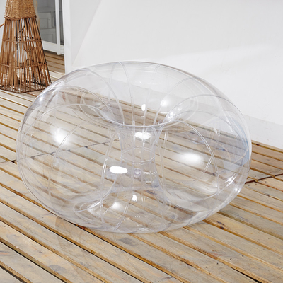 0.2 mm di materiale PVC divano a palloncino trasparente 1m per bambini giocare sull'erba o sedersi