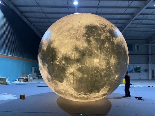Grossista Grande Luna gonfiabile gigante Pianeta Pallone Balloon Salto Luna gonfiabile con LED