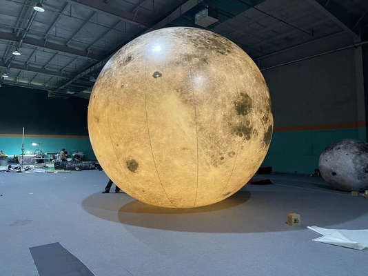 Grossista Grande Luna gonfiabile gigante Pianeta Pallone Balloon Salto Luna gonfiabile con LED