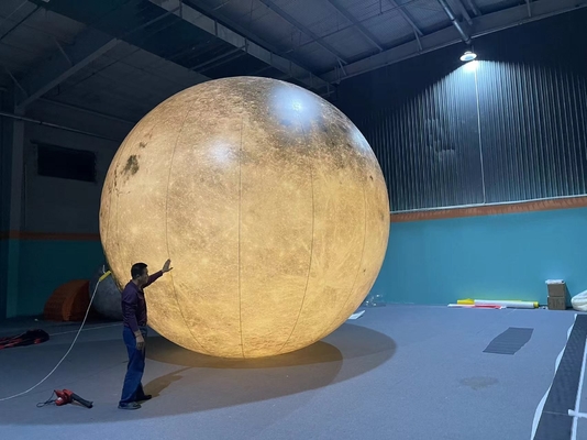 Grossista Grande Luna gonfiabile gigante Pianeta Pallone Balloon Salto Luna gonfiabile con LED