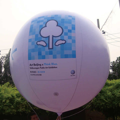 Decorazioni all'ingrosso Logo personalizzato Pvc gonfiabile Pubblicità Gigante Grande Elio Pallone gonfiabile