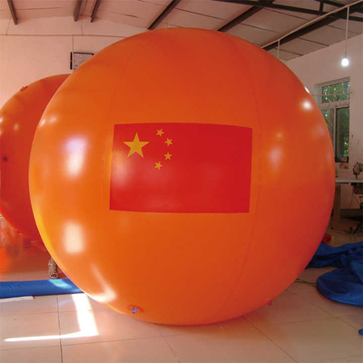 Vendita a caldo Buon prezzo Dimensione personalizzata Pallone gonfiabile pubblicitario in PVC ad elio
