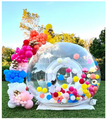 Vendita calda Campeggio Esterno Festa nuziale Tenda gonfiabile PVC trasparente per bambini