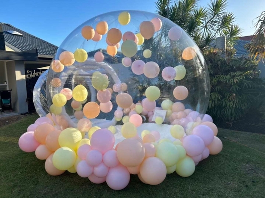 Vendita calda Campeggio Esterno Festa nuziale Tenda gonfiabile PVC trasparente per bambini