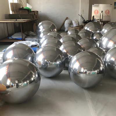 Pallone metallico gonfiabile Decorativo Pallone specchio gonfiabile Palloni metallici Grandi palloni gonfiabili giganti luccicanti