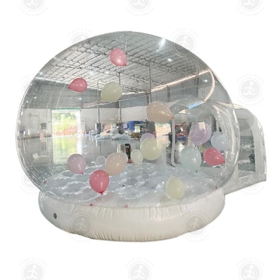 New Style Inflatabile Tenda a bolle di palloncino Bambini Casa di salto Cupola a bolla con volo di palloncino