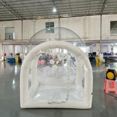 New Style Inflatabile Tenda a bolle di palloncino Bambini Casa di salto Cupola a bolla con volo di palloncino