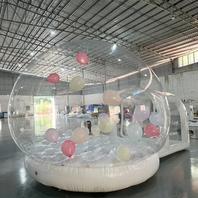 New Style Inflatabile Tenda a bolle di palloncino Bambini Casa di salto Cupola a bolla con volo di palloncino