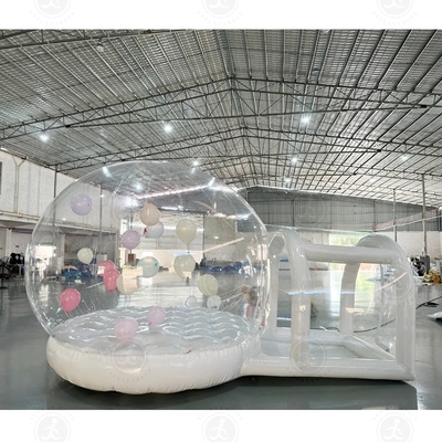 New Style Inflatabile Tenda a bolle di palloncino Bambini Casa di salto Cupola a bolla con volo di palloncino