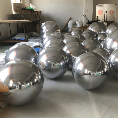 Commercial Decorative PVC sfera gonfiabile grande lucente Decorazione gonfiabili sfera specchio