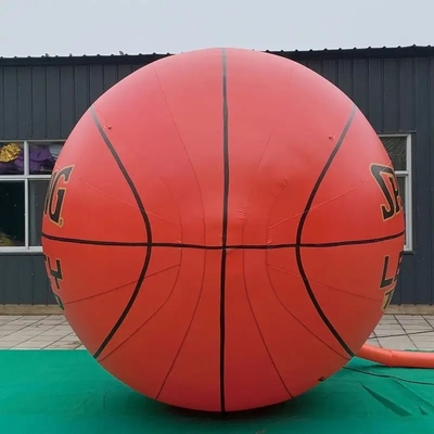 Pubblicità di basket con soffiatore gonfiabile galleggiante PVC a tenuta stagna gonfiabile 2m Pallone pubblicitario