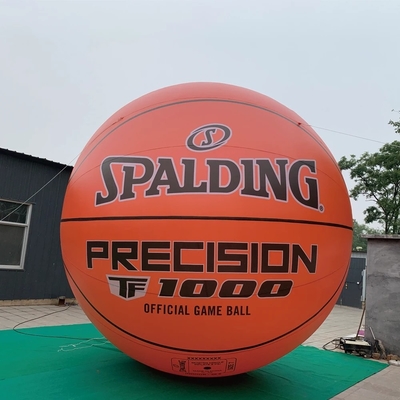 Pubblicità di basket con soffiatore gonfiabile galleggiante PVC a tenuta stagna gonfiabile 2m Pallone pubblicitario