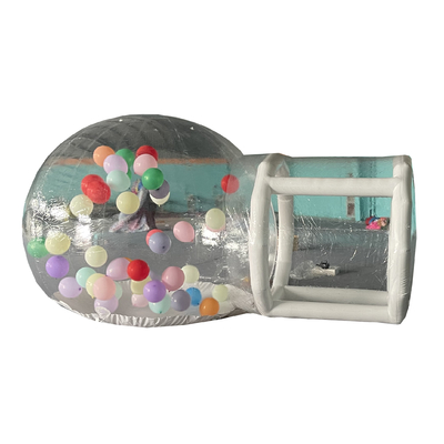 Vendita calda all'aperto Campeggio Festa di nozze PVC trasparente Casa a cupola gonfiabile per bambini